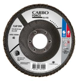 Flap Disc -Suporte de fibra force silver
